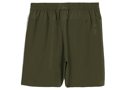 adidas Ivy Park x Peloton Crinkle Nylon Shorts Focus Olive