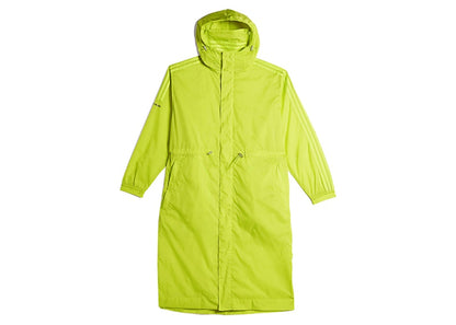 adidas Ivy Park x Peloton Long Wind Wind Jacket (All Gender) Shock Lime/Focus Olive