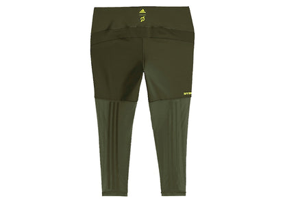 adidas Ivy Park x Peloton Power Tights (Plus Size) Focus Olive/Black