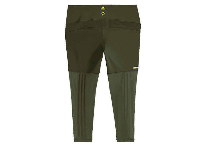 adidas Ivy Park x Peloton Power Tights (Plus Size) Focus Olive/Black