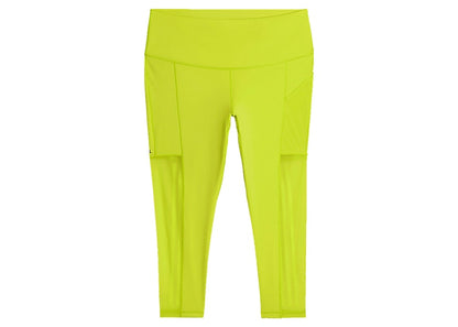 adidas Ivy Park x Peloton Power Tights (Plus Size) Shock Lime/Focus Olive