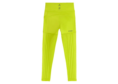 adidas Ivy Park x Peloton Power Tights Shock Lime/Focus Olive