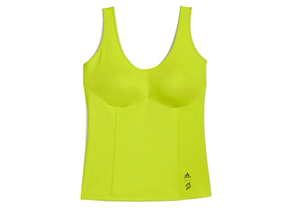 adidas Ivy Park x Peloton Shrug Tank Top Set (Plus Size) Focus Olive/Black/Shock Lime