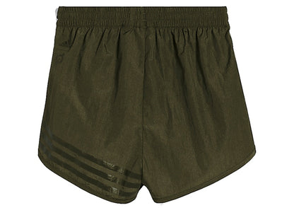 adidas Ivy Park x Peloton Wind Shorts Focus Olive