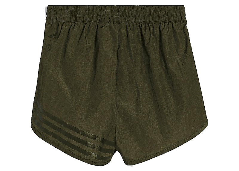 adidas Ivy Park x Peloton Wind Shorts Focus Olive