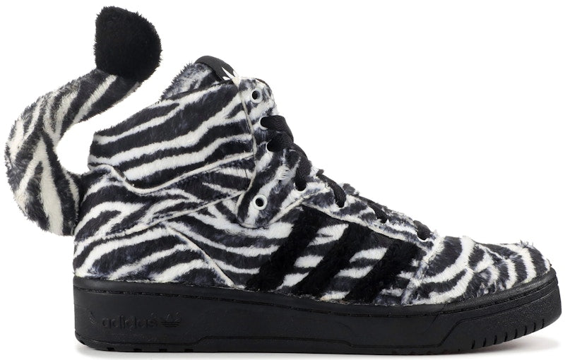 adidas JS Zebra Black White