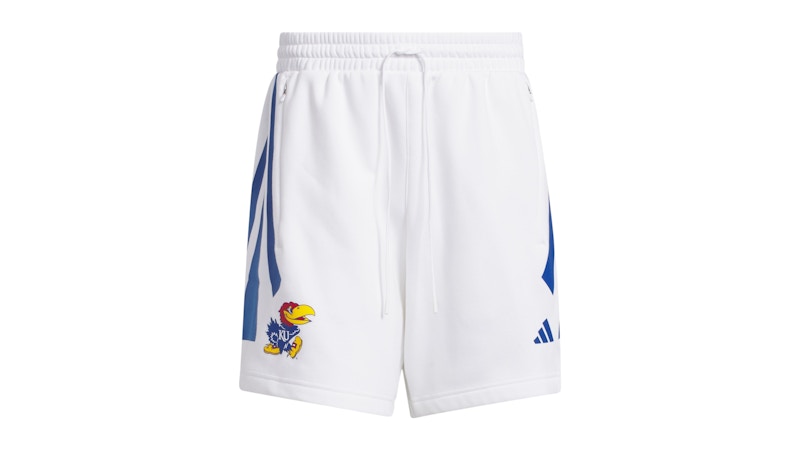 adidas Jayhawks Chapter Short Kansas White Multi
