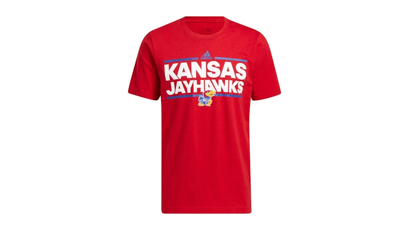 adidas Jayhawks Tee Team Power Red Multi