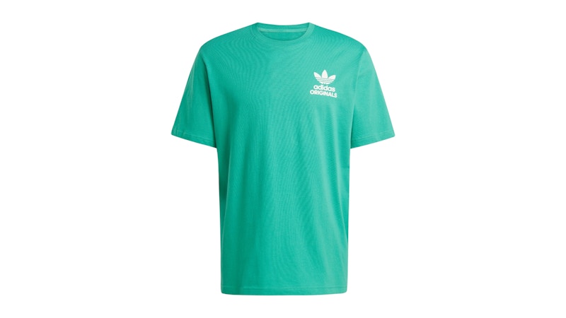 adidas Jazz Club T-Shirt Semi Court Green
