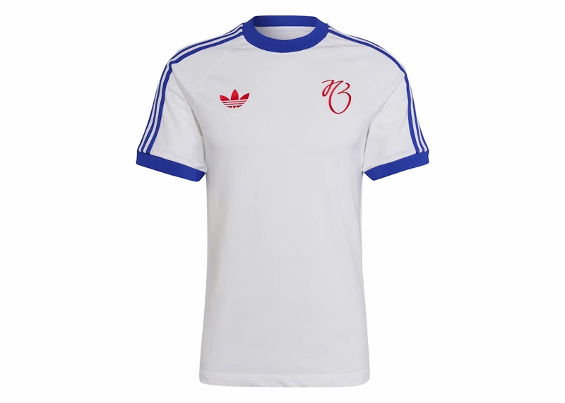 adidas Jude Bellingham 3-Stripes Tee White