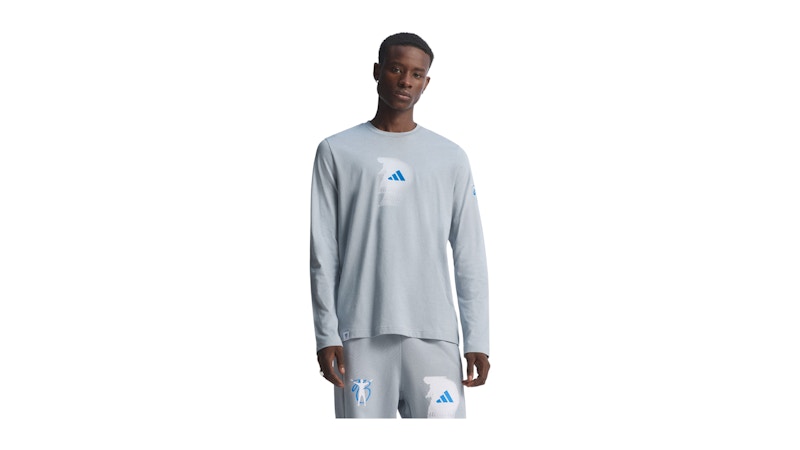 adidas Jude Bellingham Long Sleeve Tee Light Grey