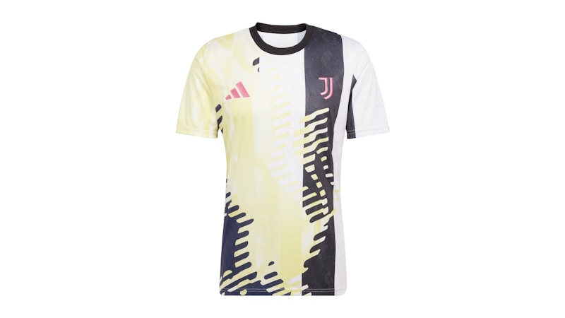 adidas Juventus 24/25 Pre-Match Jersey Pure Sulfur/Black/Legend Ink