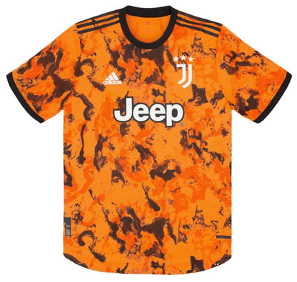 adidas Juventus Maglia Gara Third Authentic 2020/21 Jersey Orange