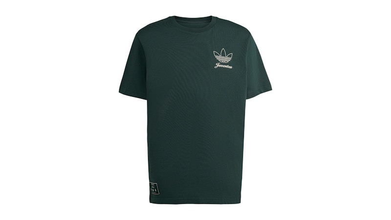 adidas Juventus Terrace Icons Graphic Tee Shadow Green