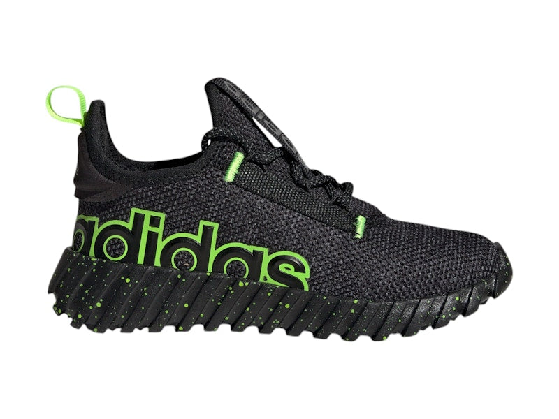 adidas Kaptir 3.0 Core Black Iron Metallic Lucid Lemon (GS)