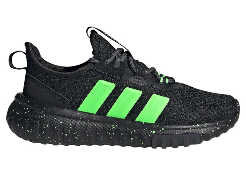 adidas Kaptir 4.0 Core Black Lime Burst Cloud White (GS)