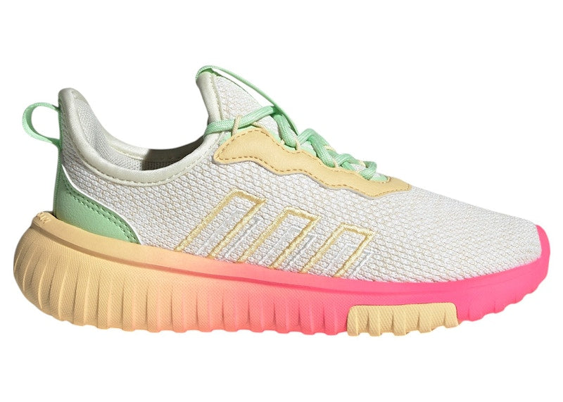 adidas Kaptir Flow 2.0 Off White Wonder White Lucid Pink (GS)