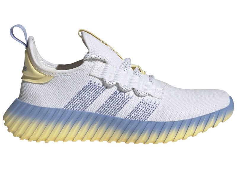 adidas Kaptir Flow Cloud White Blue Spark Almost Yellow (Women's)