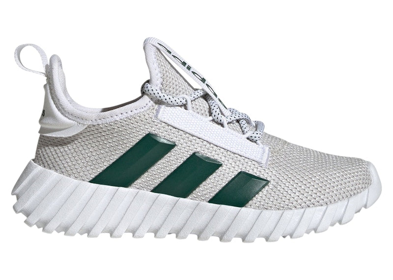 adidas Kaptir Flow Cloud White Collegiate Green Grey One (GS)