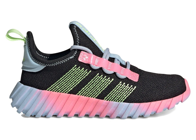 adidas Kaptir Flow Core Black Hi-Res Yellow Clear Sky (GS)