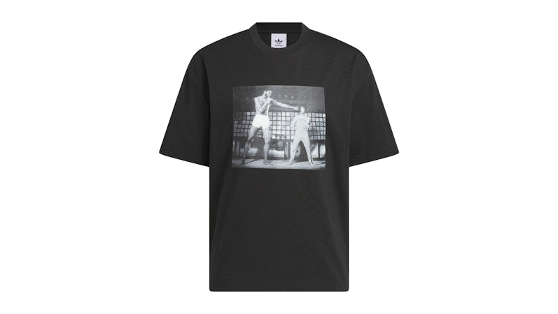 adidas Kareem Scoring Champ Graphic T-Shirt Black