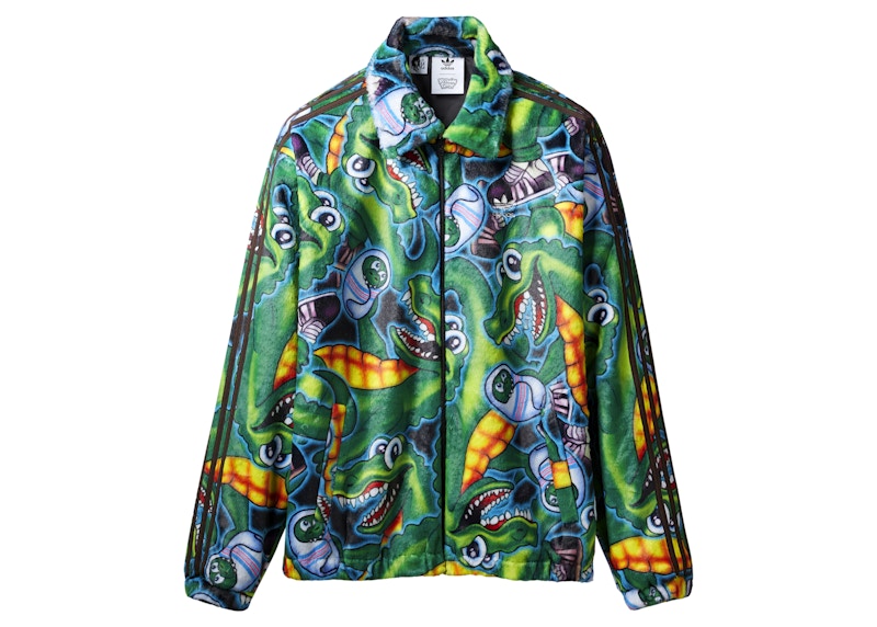 adidas Kerwin Frost Ms. Croc Faux Fur Jacket Green