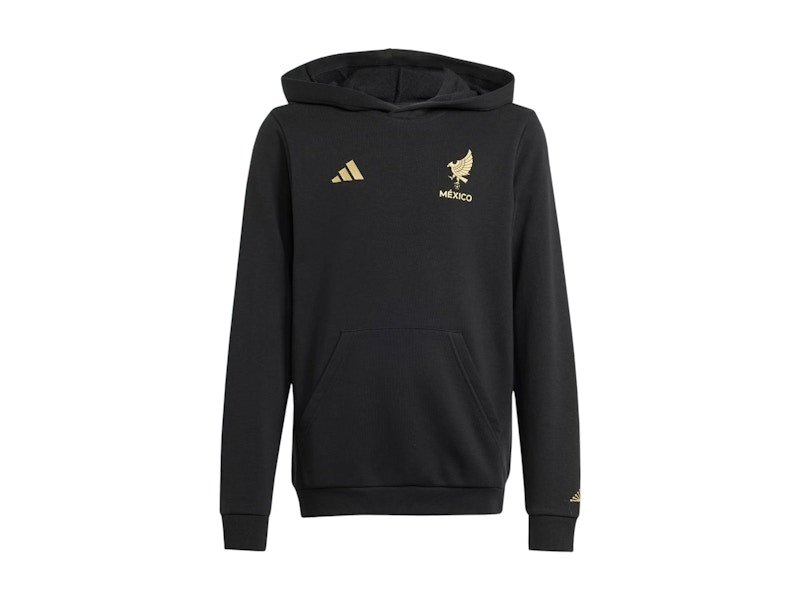 adidas Kids Mexico Gold DNA Hoodie Black