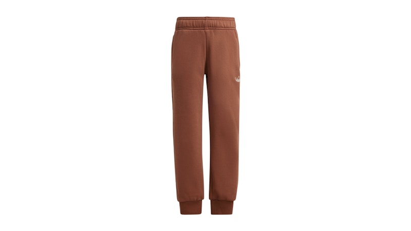 adidas Kids Pullover Hoodie/Sweatpants Set Brown