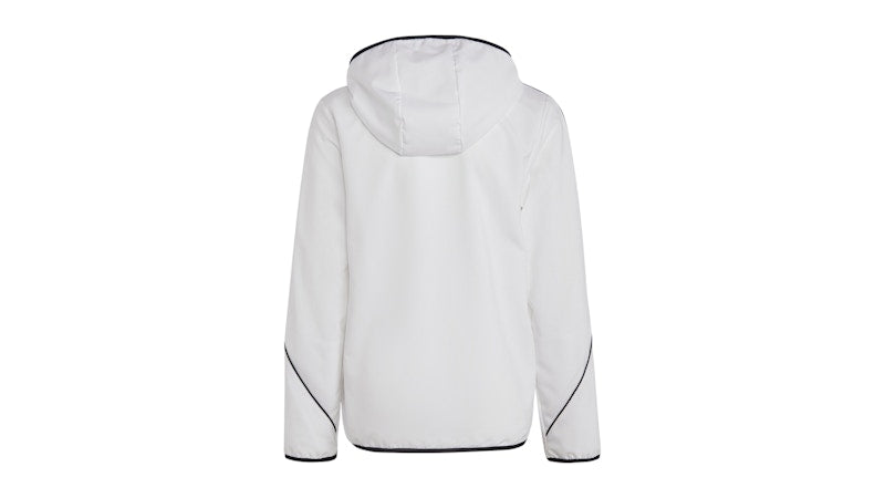 adidas Kids Tiro23 League Full Zip Windbreaker White
