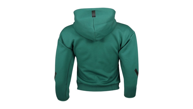 adidas Kids Z.N.E. Hooded Full Zip Track Jacket Green/Black