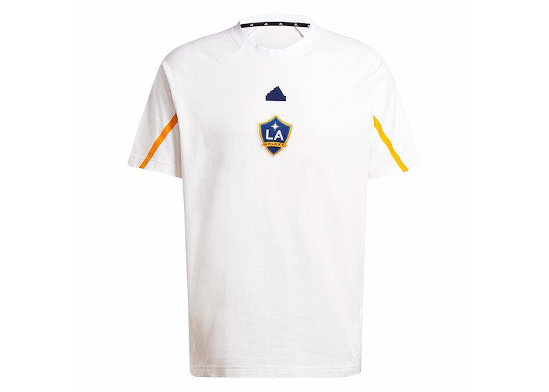 adidas LA Galaxy Designed for Gameday Travel Tee White