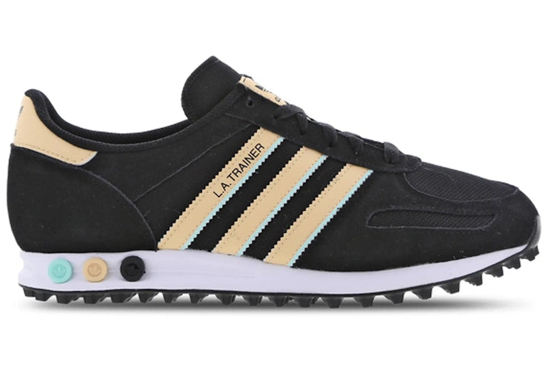 adidas LA Trainer Black Beige Blue White
