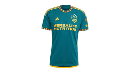 adidas La Galaxy 2023 La Kit Authentic Jersey Green