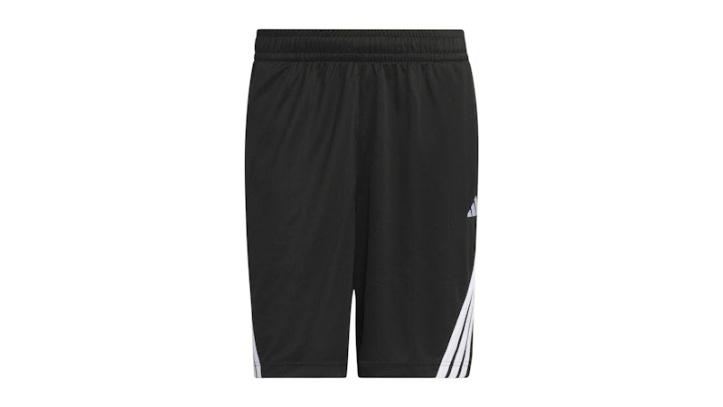 adidas Legends 3-Stripes Shorts Black White