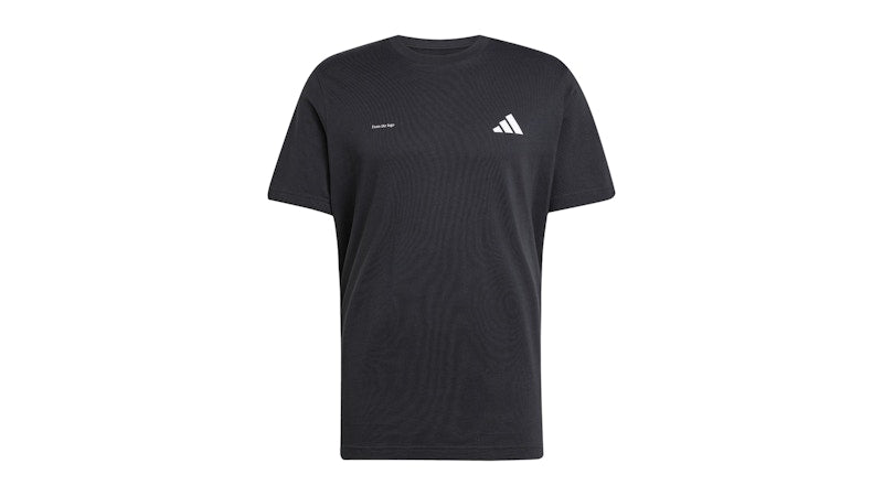 adidas Lens Power Of Hoop Graphic Tee Black