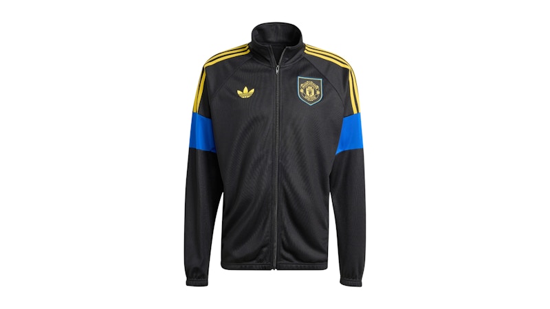 adidas Lfstlr Track Top Manchester United Black