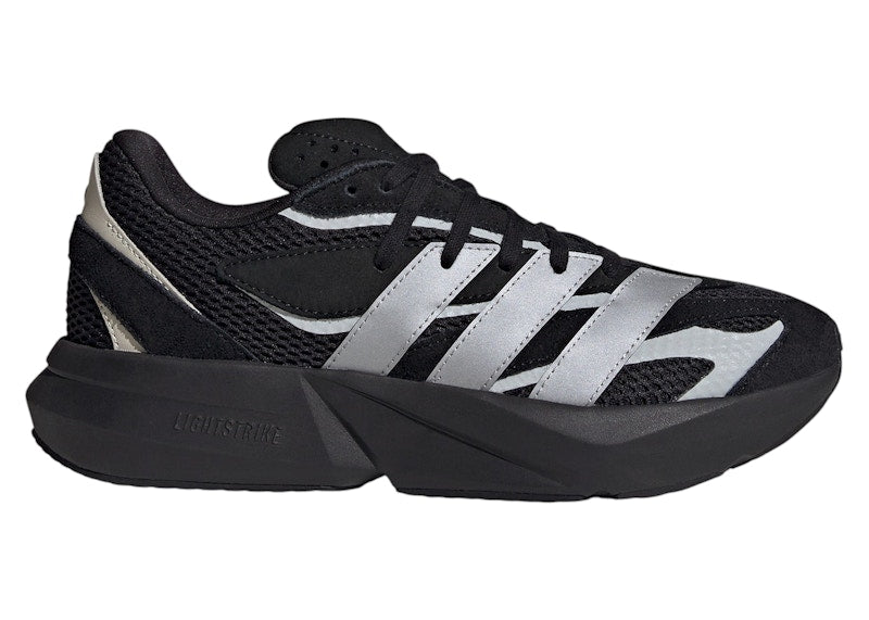 adidas Lightblaze Black Matte Silver Off White (Women's)