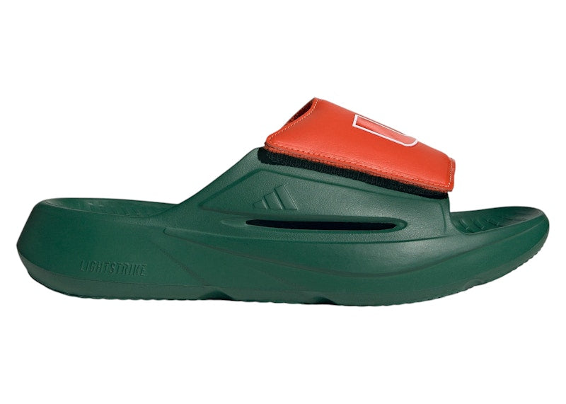adidas Lightblaze Slide Miami Hurricanes