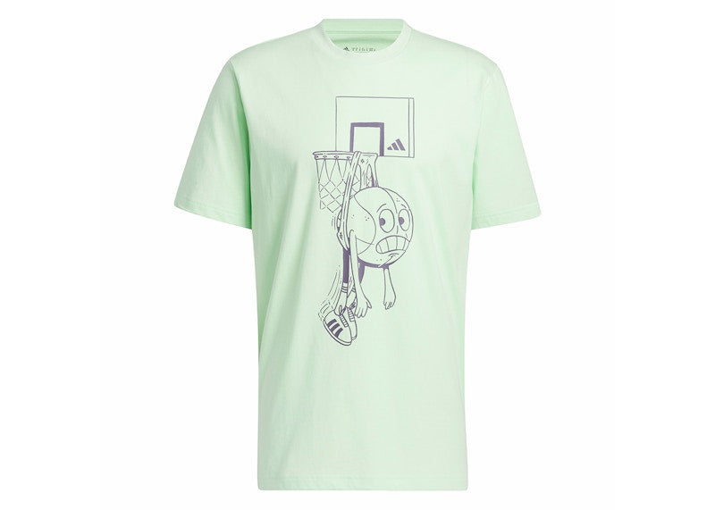 adidas Lil Stripe Wedgie Tee Semi Green Spark
