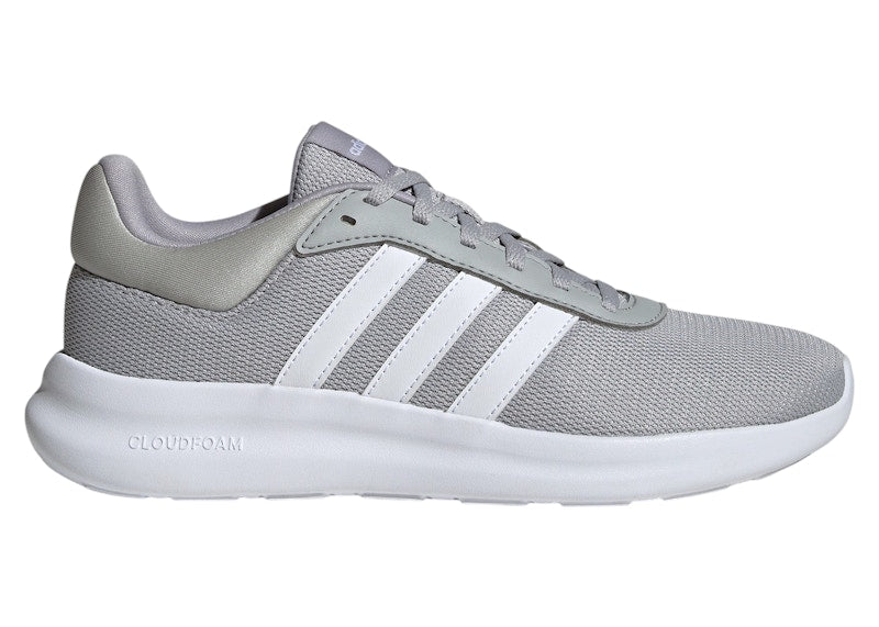 adidas Lite Racer 4.0 Grey Two Cloud White Glory Grey (Women's)