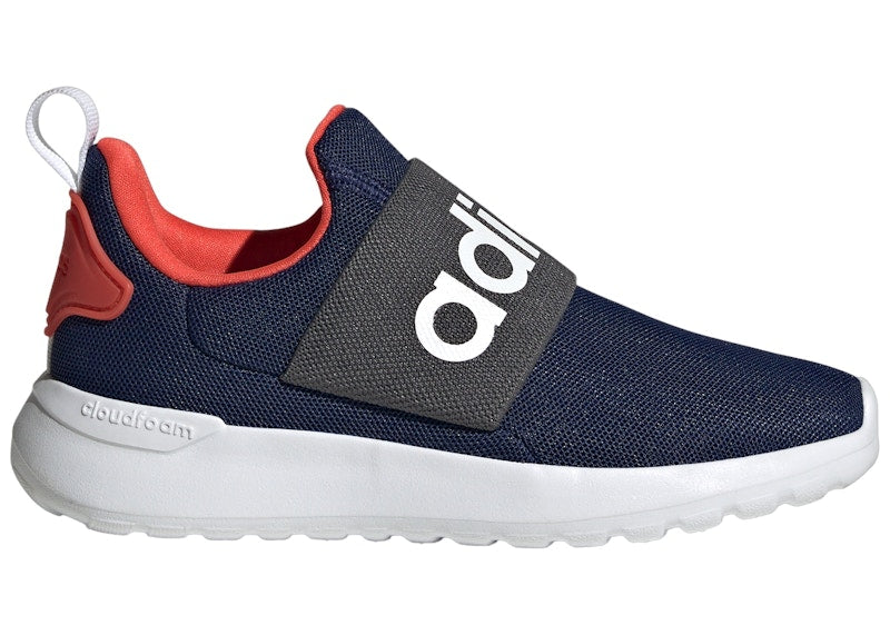 adidas Lite Racer Adapt 4.0 Dark Blue Cloud White Bright Red (GS)