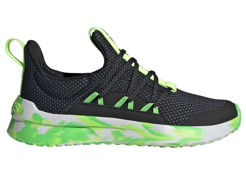 adidas Lite Racer Adapt 5.0 Core Black Lucid Lemon (GS)