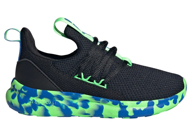 adidas Lite Racer Adapt 7.0 Core Black Lime Burst Bright Royal (GS)