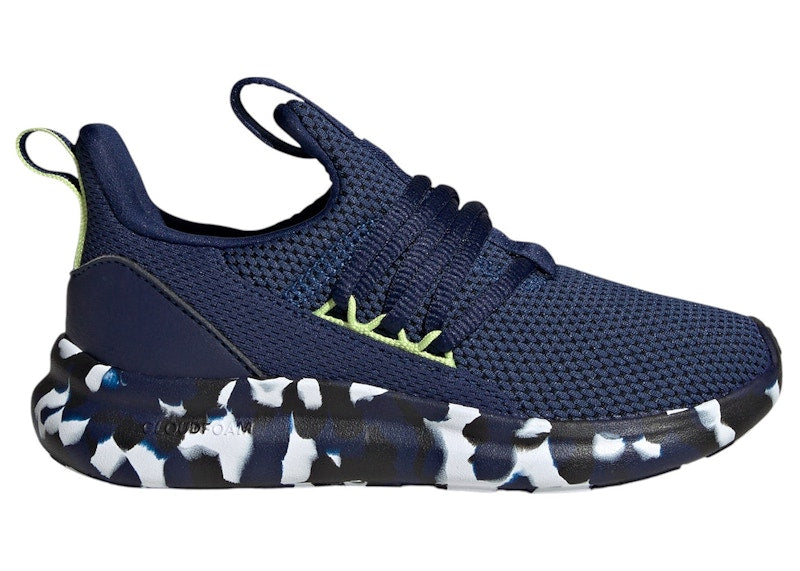 adidas Lite Racer Adapt 7.0 Dark Blue Cloud White Pulse Lime (GS)