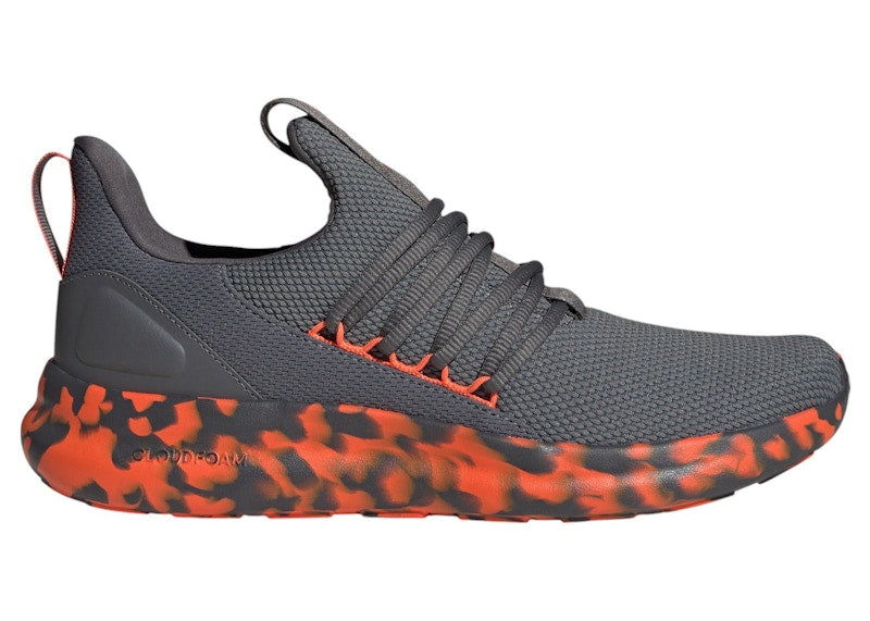 adidas Lite Racer Adapt 7.0 Grey Five Semi Impact Orange Grey Six