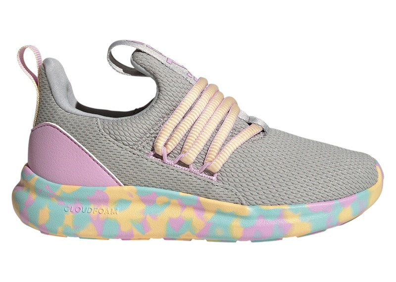 adidas Lite Racer Adapt 7.0 Grey Orange Tint Bliss Lilac (GS)