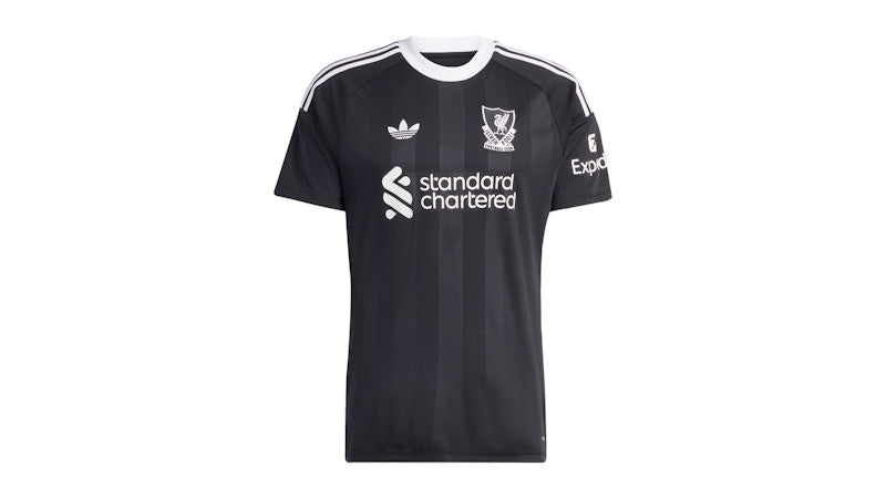 adidas Liverpool FC 25/26 Third Goalkeeper Jersey Black
