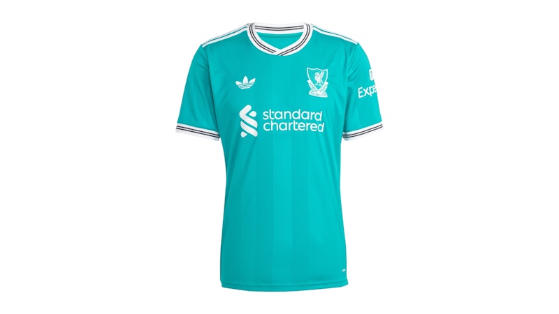 adidas Liverpool FC 25/26 Third Jersey Sea Green