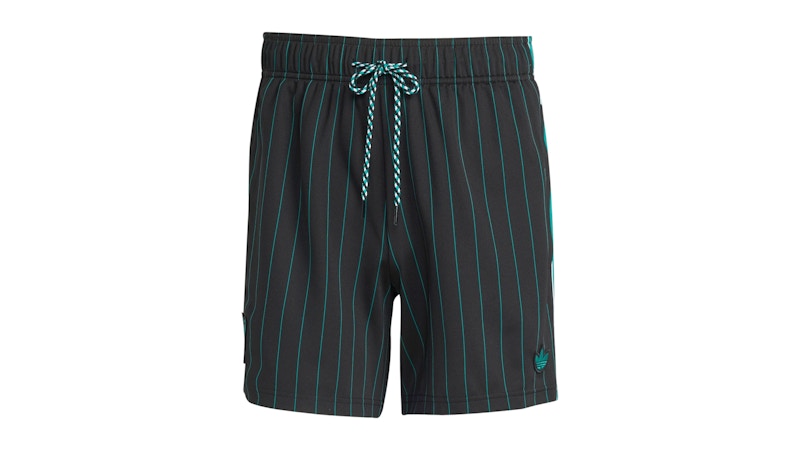 adidas Liverpool FC Terrace Icons Shorts Black Sea Green