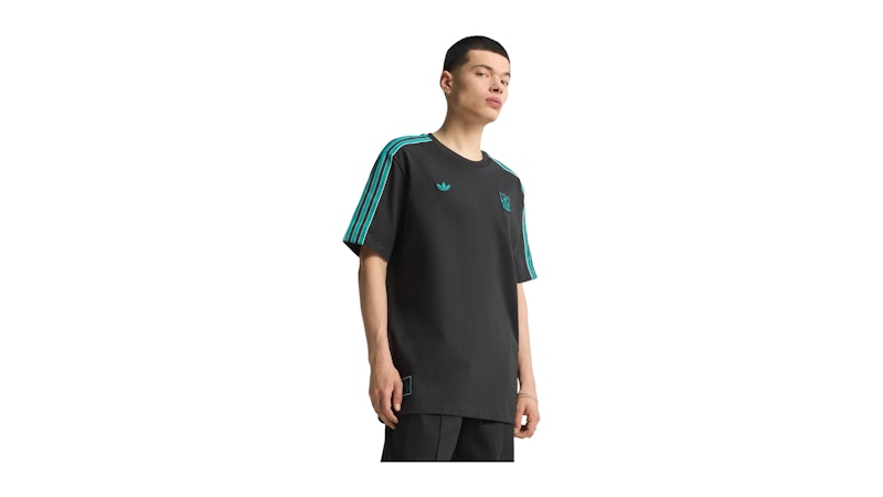adidas Liverpool FC Terrace Icons Tee Black